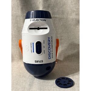 Discovery Star Planetarium Projector Night Light Coin Bank Kids Toy Wih Slide